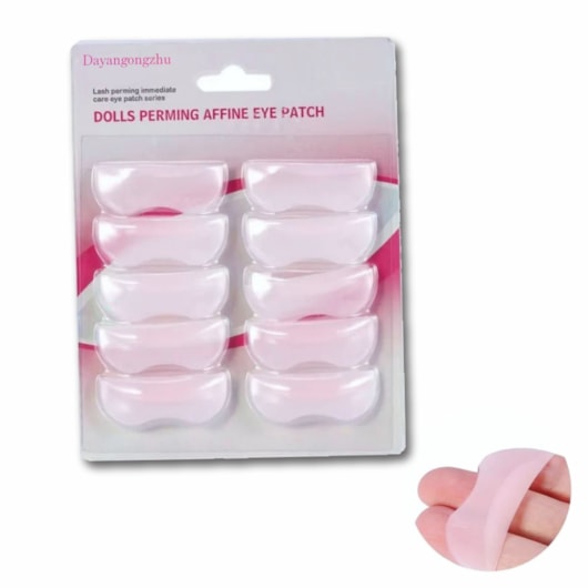 10 Pads (Bob) De Silicone Para Lifting De Cílios