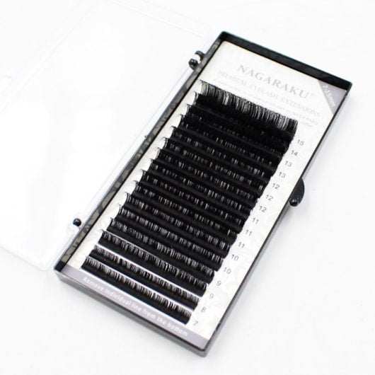 Cilios Mix Premium Fio A Fio Tamanho: Mix 0.15 D - Nagaraku