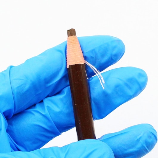 Lápis Dermatográfico Marrom Claro p/ Sobrancelha - Helen Color