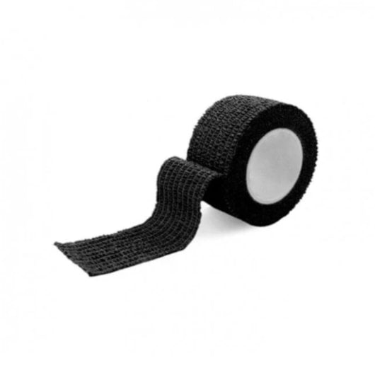 Fita Elástica Preta Bandagem Micropigmentação - 2,5cm x 4,5m