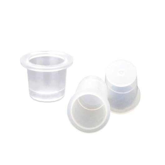 50 Batoques Pequenos Transparente