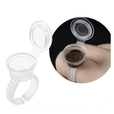 50 Batoques Suporte Anel C/ Tampa