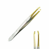 Pinça Para Sobrancelha Ponta Reta - Helen Color