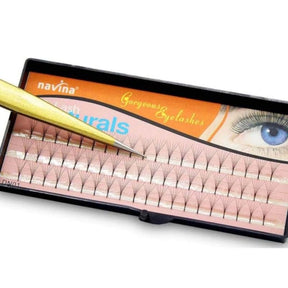 Tufos De Cilios 6 Fios Curvatura Tamanho: 12mm -  Navina