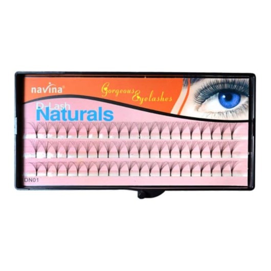 Tufos De Cilios 6 Fios Curvatura Tamanho: 12mm -  Navina