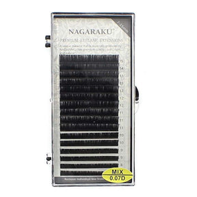 Cilios Mix Premium Fio A Fio Tamanho: Mix 0.07 C - Nagaraku