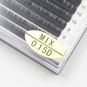 Cilios Mix Premium Fio A Fio Tamanho: Mix 0.15 D - Nagaraku