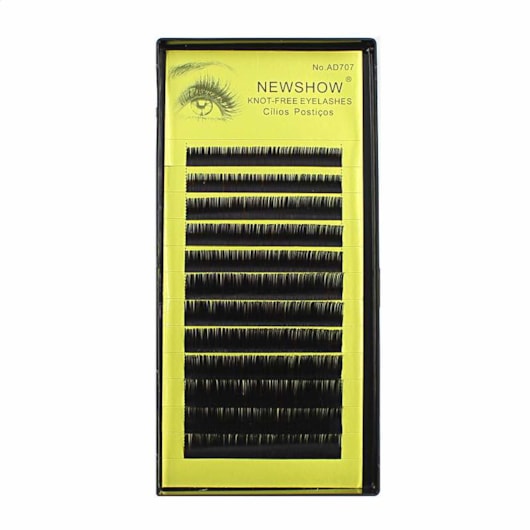 Cilios Postiços 0.15c Knot Free Fio A Fio - Newshow